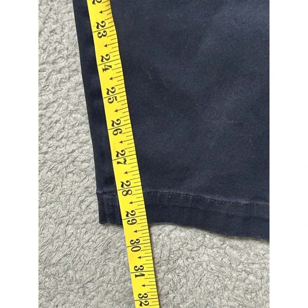 Banana Republic‎ Mason Athletic Tapered Fit Chinos Mens 35x32 Blue Pants Cotton